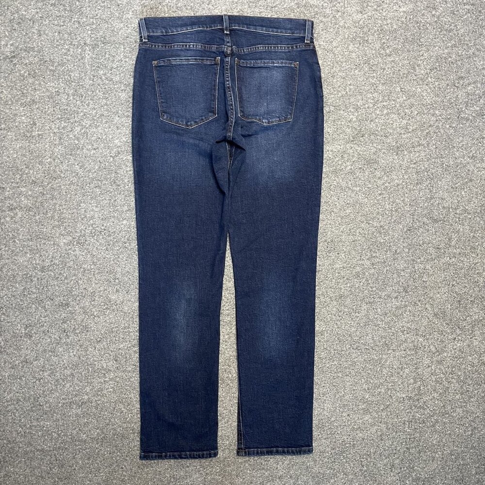 Mott & Bow Womens Boyfriend Jeans W30 L30 Dark Wash Stretch Denim - Picture 6 of 6